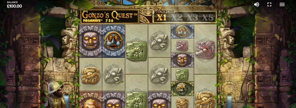 Gonzo's Quest™ Megaways™ spelplan