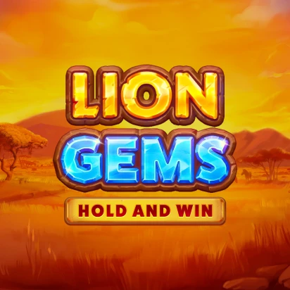 Lion Gems Hold And Win logo