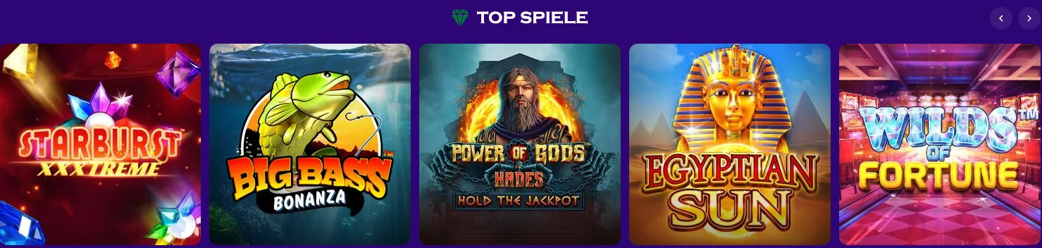 Luckybandit Top Spiele