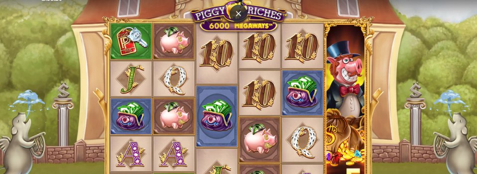 Piggy Riches™ Megaways spelplan