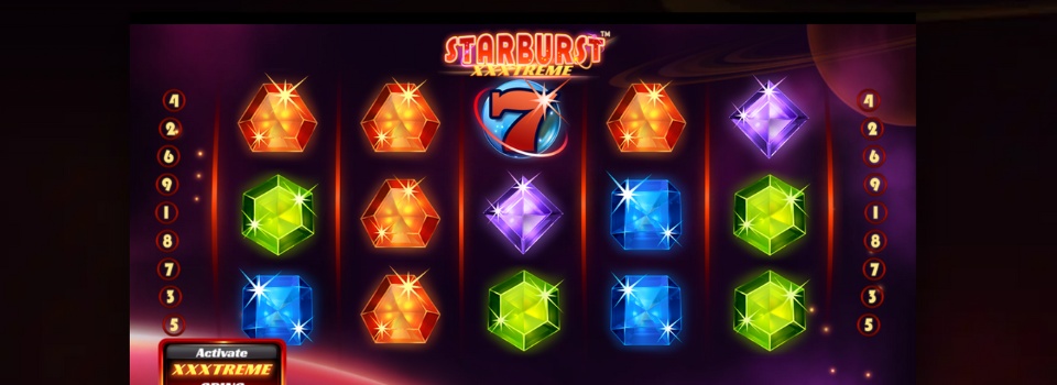 Starburst XXXtreme spelplan