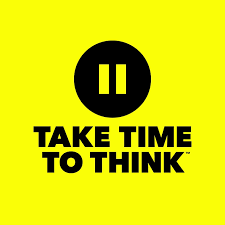 take time to think logo