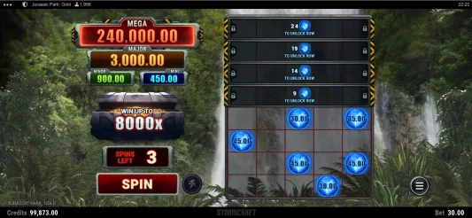 Cómo jugar en Jurassic World - JohnSlots