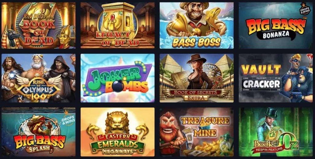 BetGrouse Slot Games