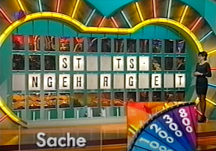 Glücksrad Spielshow 1997