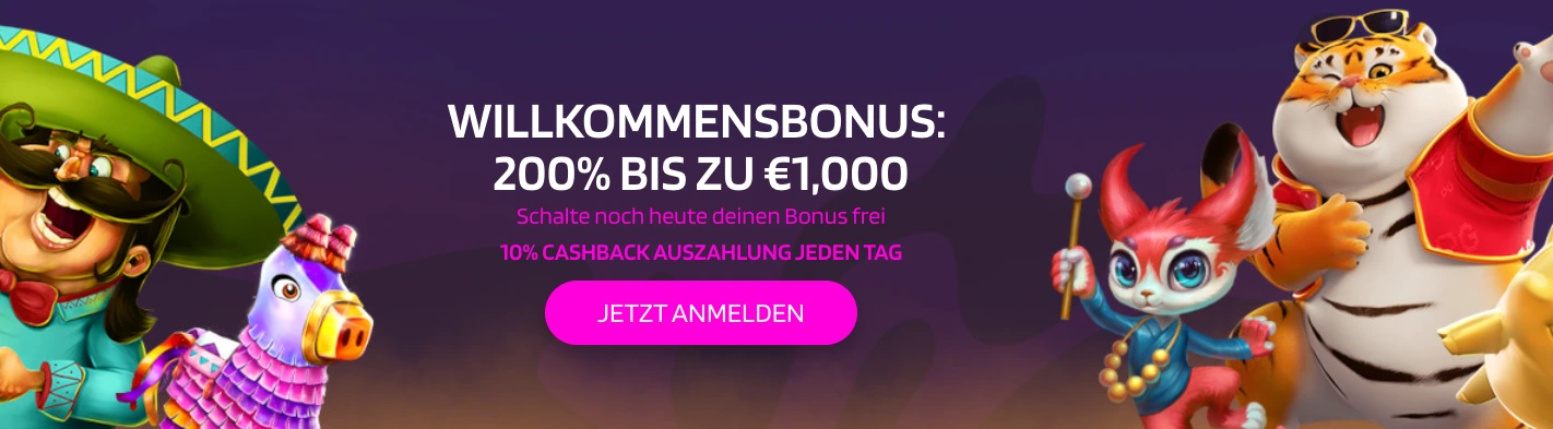 Happy Slots Willkommensbonus