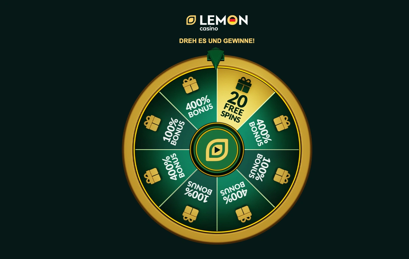 Lemon Casino Glücksrad