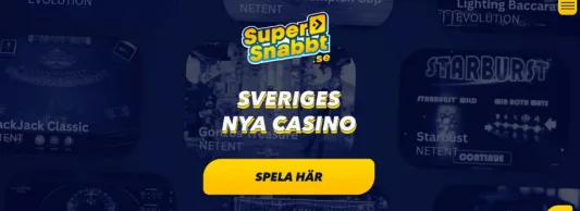 Supersnabbt hemsida