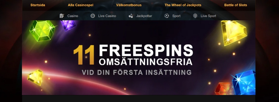 Videoslots- casino bonus utan omsättningskrav