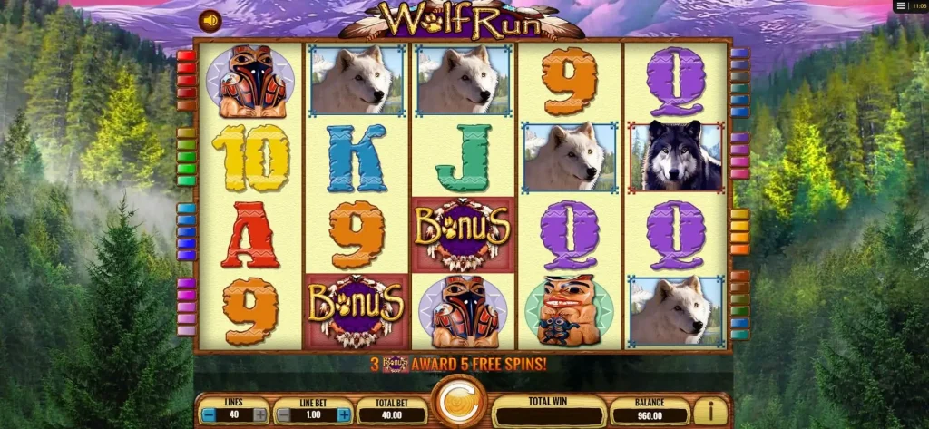 wolf run slot