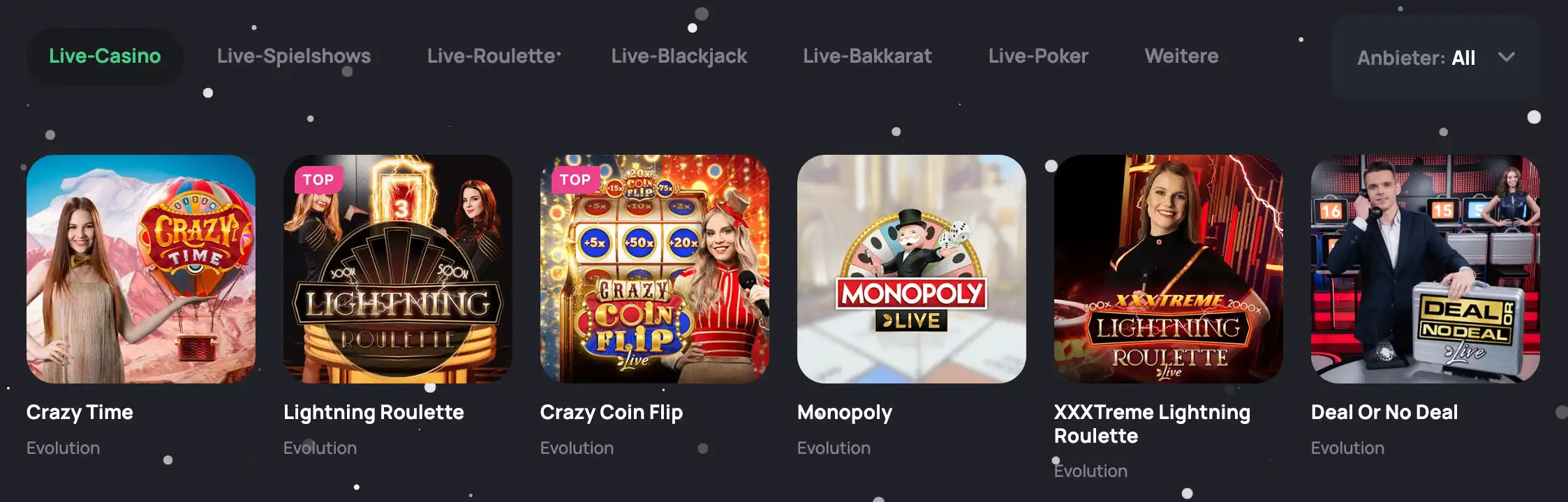 BetAndPlay Live Casino