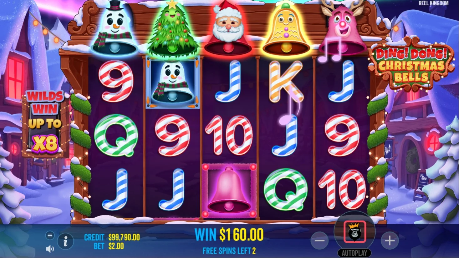 ding dong christmas bells slot free spins