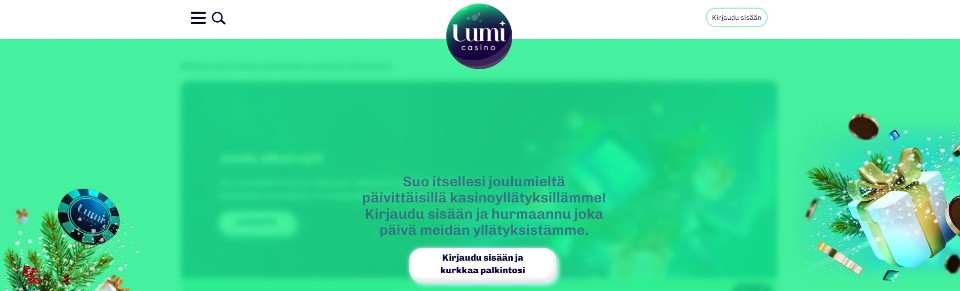 Lumi Casinon joulukalenteri