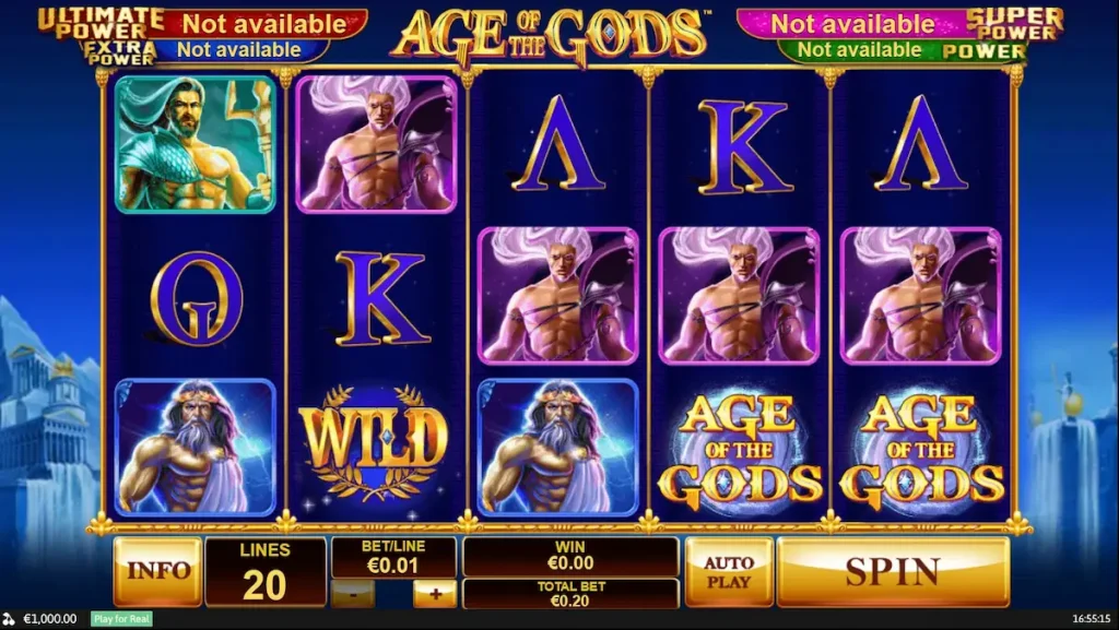 age of the gods slot
