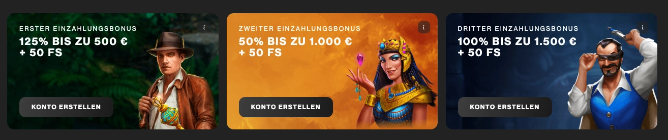 BigWin Casino Willkommensbonus