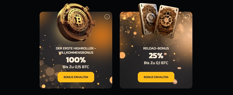 Bitcoin Games Casino Reload Bonus