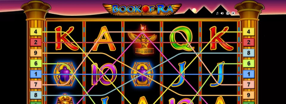 Book of Ra spelplan