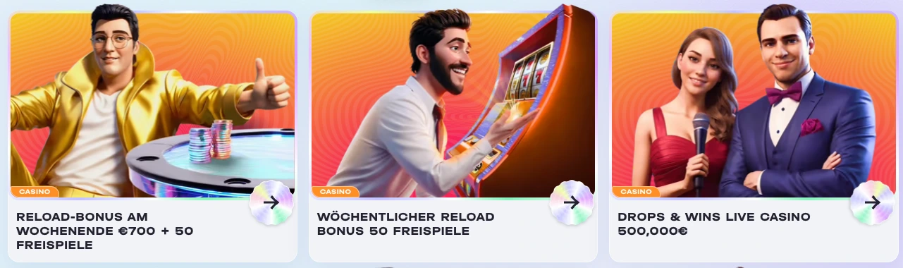 JackpotFrenzy Bonus Aktionen für Bestandskunden