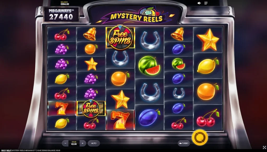 mystery reels megaways screenshot