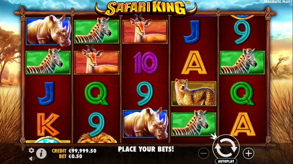 safari king slot