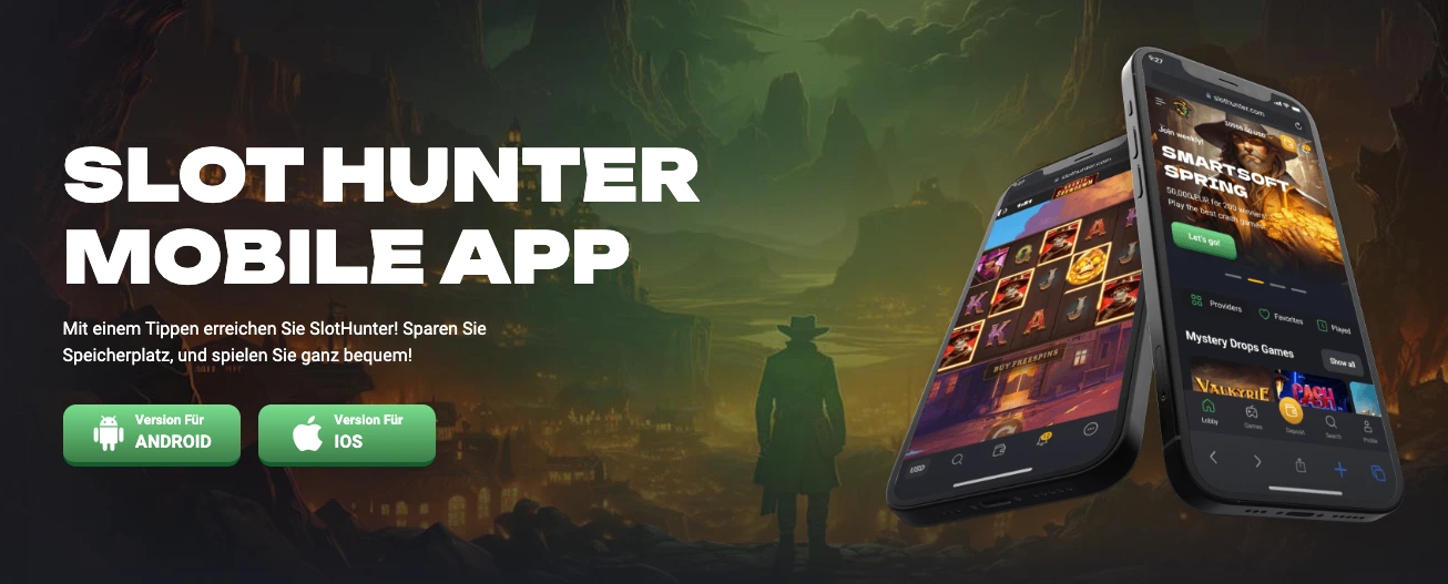 SlotHunter Echtgeld Casino App