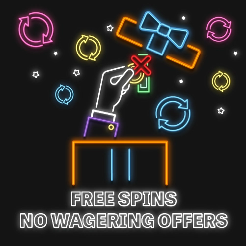 free spins no wagering offers