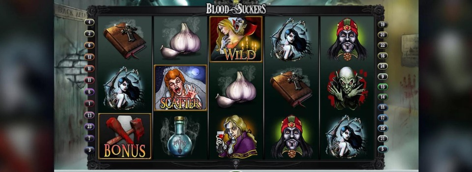 Blood Suckers spelplan - Bästa RTP slots