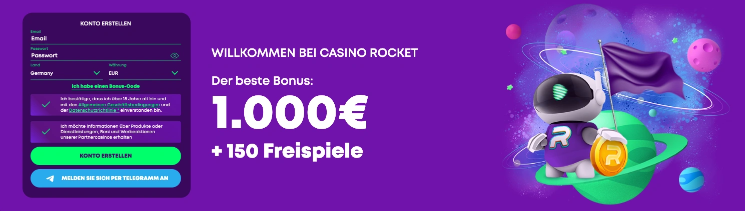 Casino Rocket Bonus