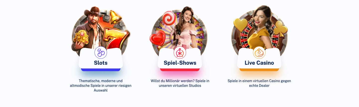 Dailyspins Casino Spielauswahl