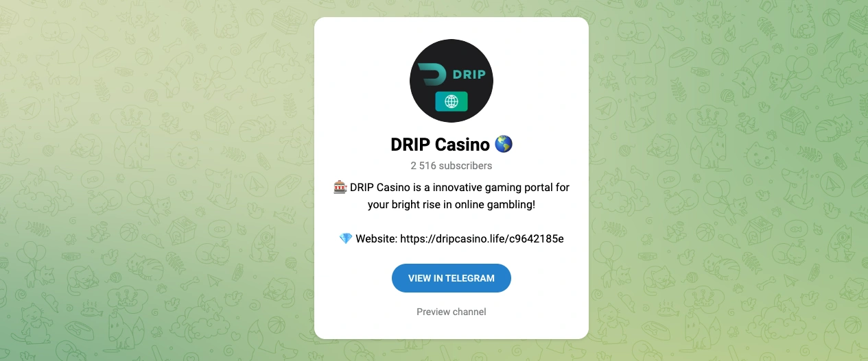 Drip Telegram Casino