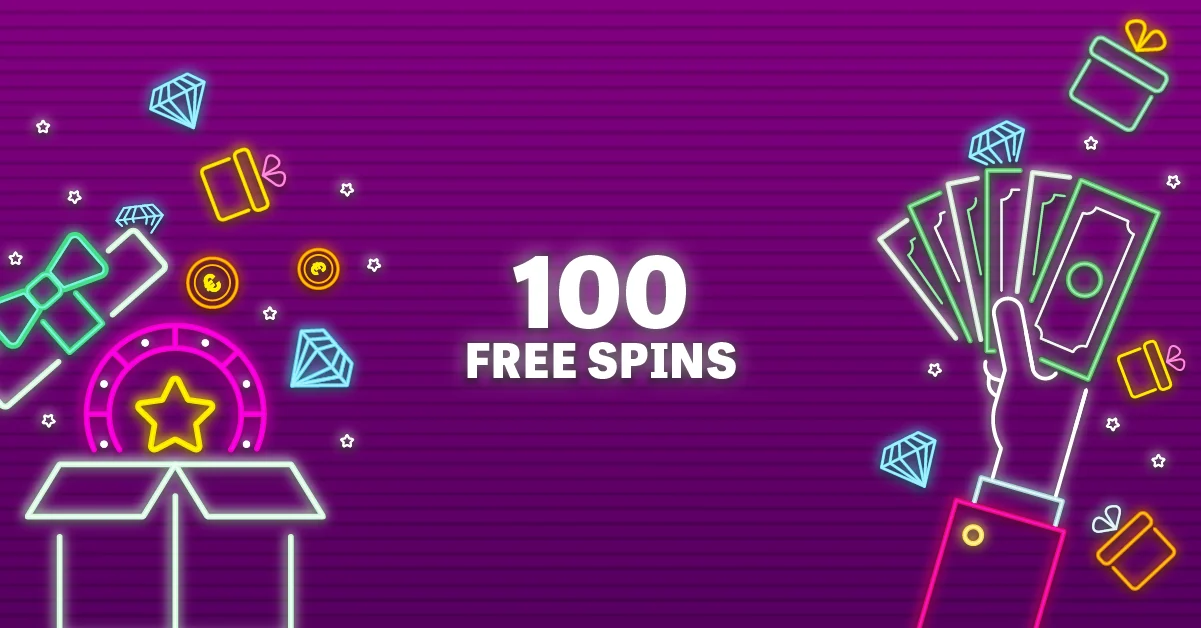 100 free spins