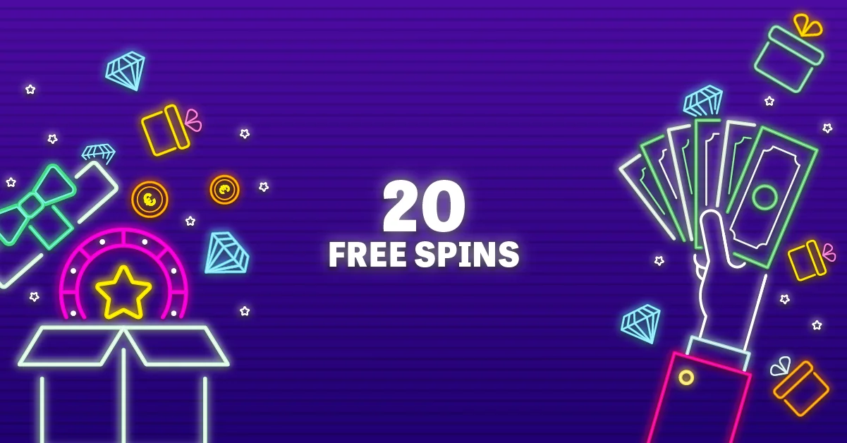 20 free spins