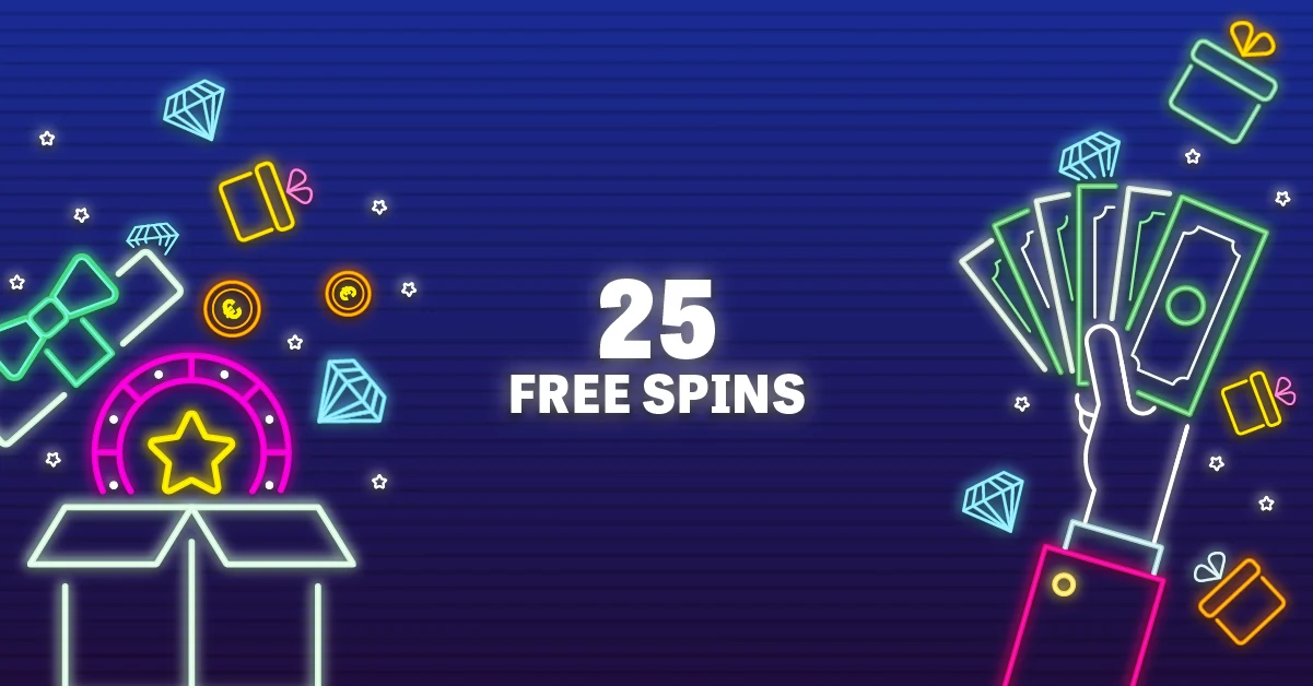 25 free spins