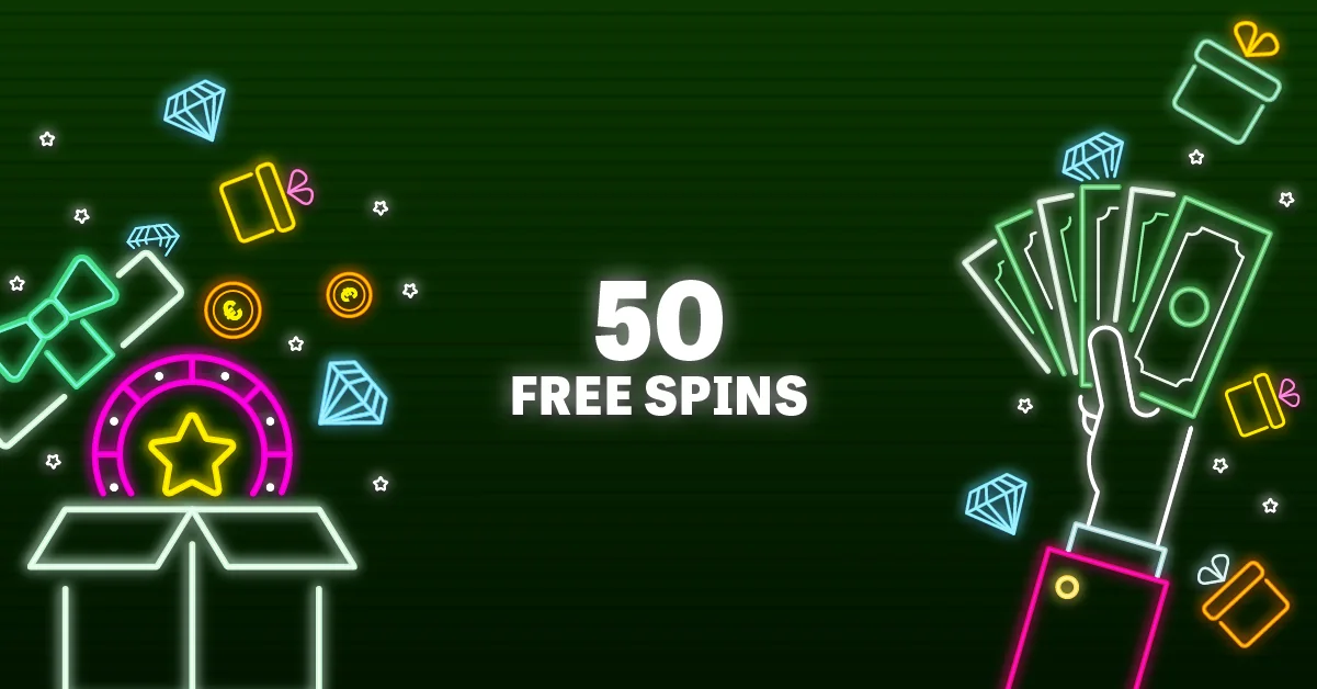 50 free spins