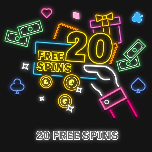 20 free spins