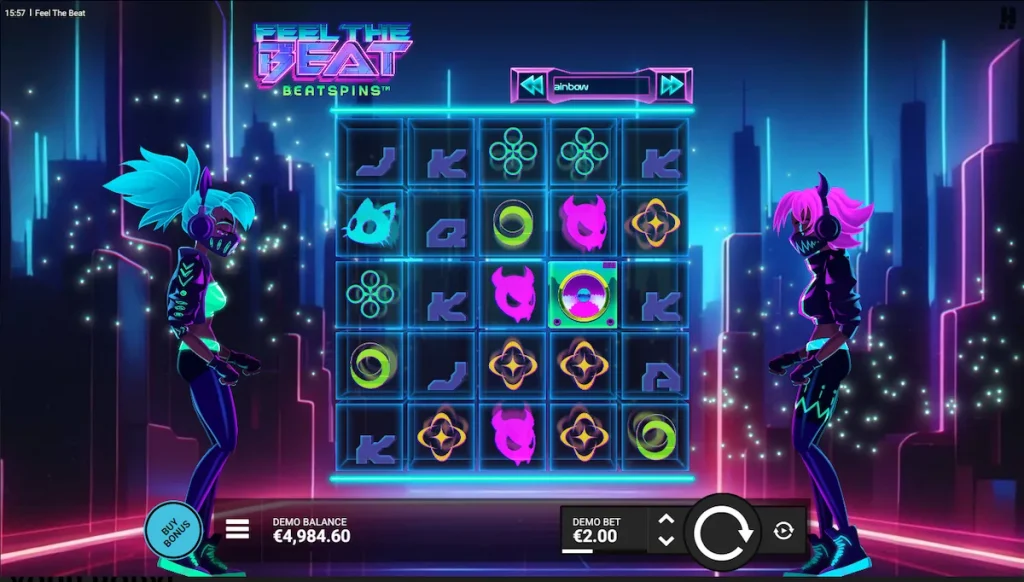 feel the beat slot screenshot