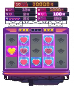hearts highway slot free spins feature
