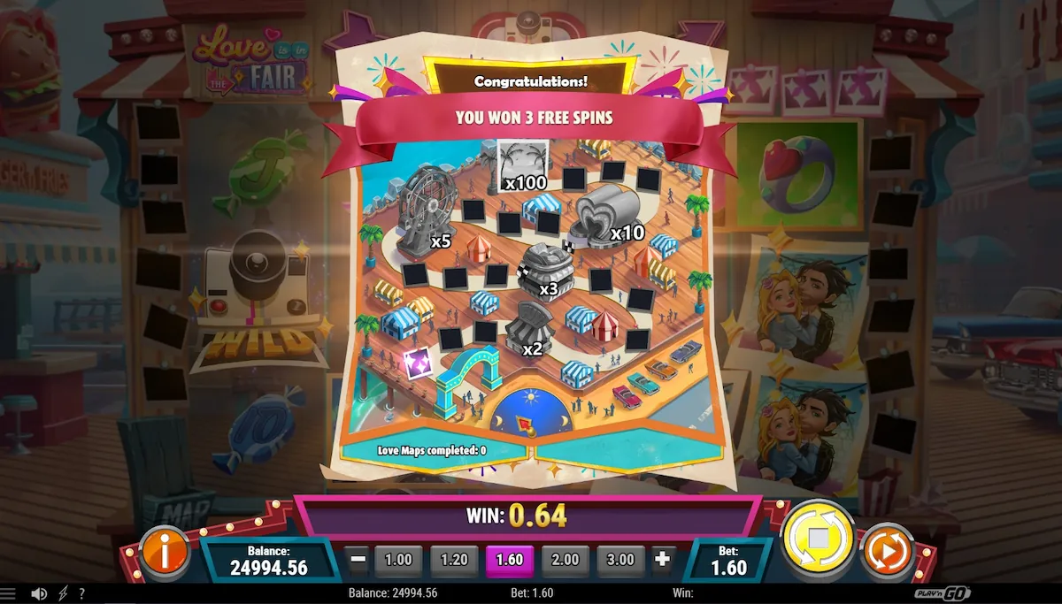 love is in the fair slot free spins