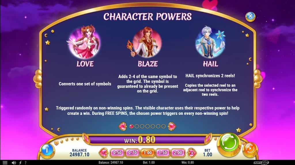 moon princess power of love characters