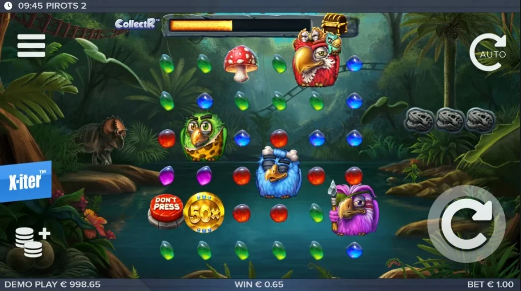 pirots 2 slot screenshot