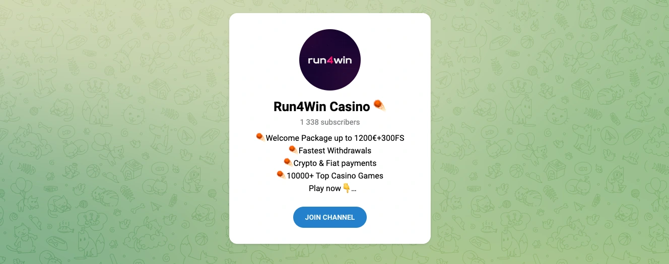 Run4Win Telegram Casino