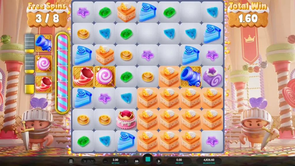 sweetopia royale free spins gameplay