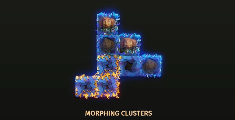 tarasque slot morphing clusters