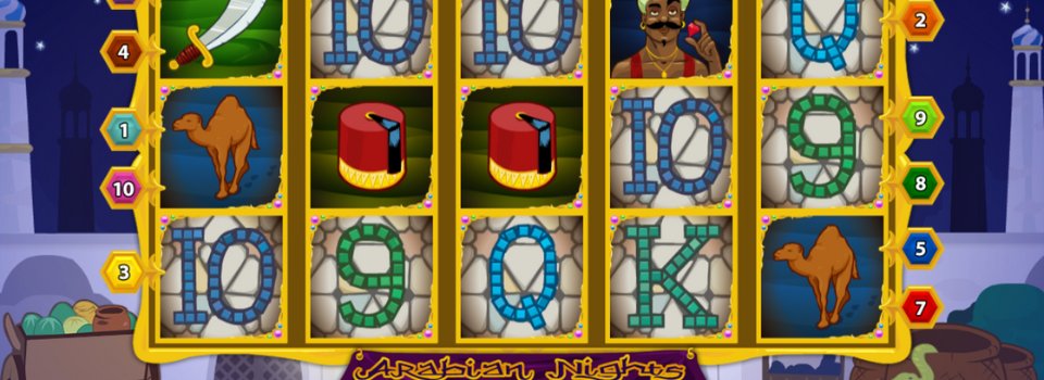 Arabian Night jackpot slot spelplan