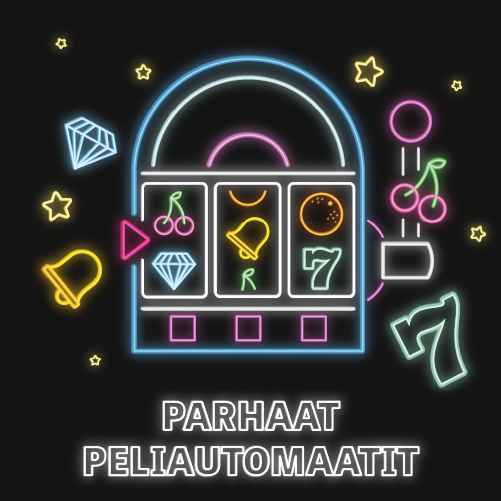 Parhaat peliautomaatit banneri