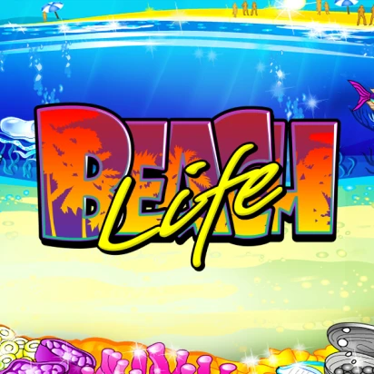 Beach Life slot_title Logo