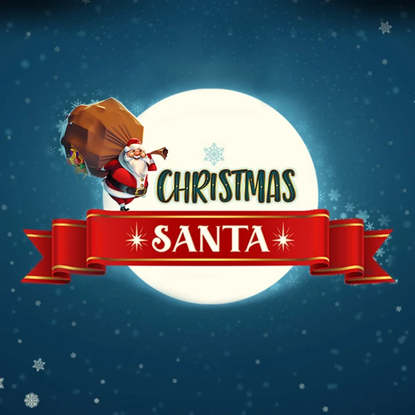 Christmas Santa slot_title Logo