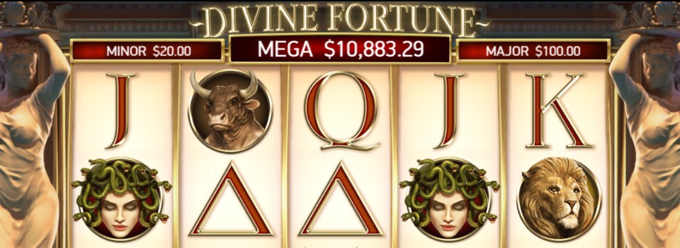 Divine Fortune jackpot slot spelplan