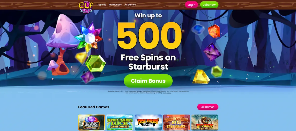 elf slots casino screenshot