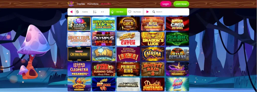 elf slots games screenshot